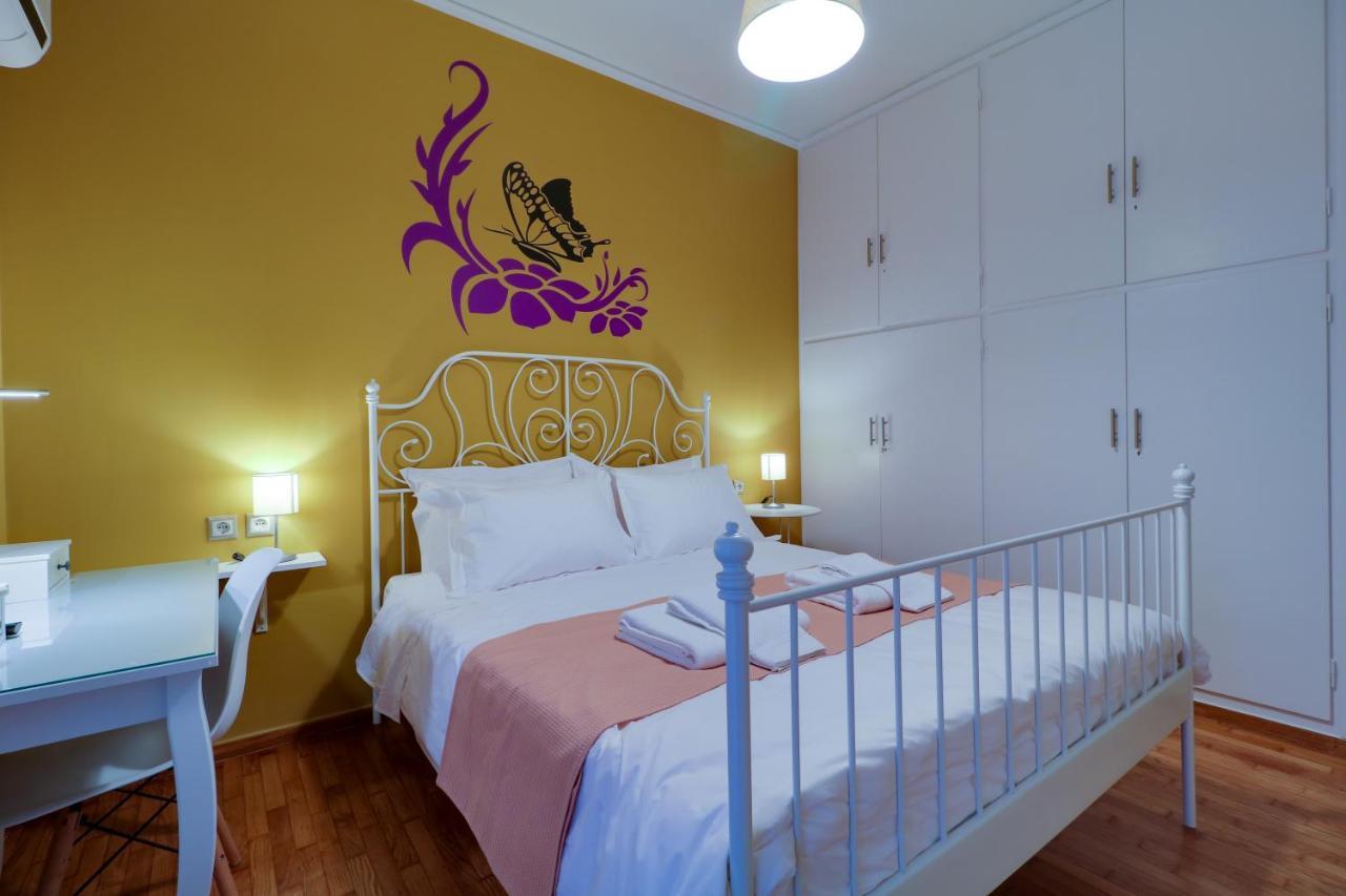 Spacious Central Flat☆3Min To Metro☆Ac|Netflix|Pc أثينا المظهر الخارجي الصورة